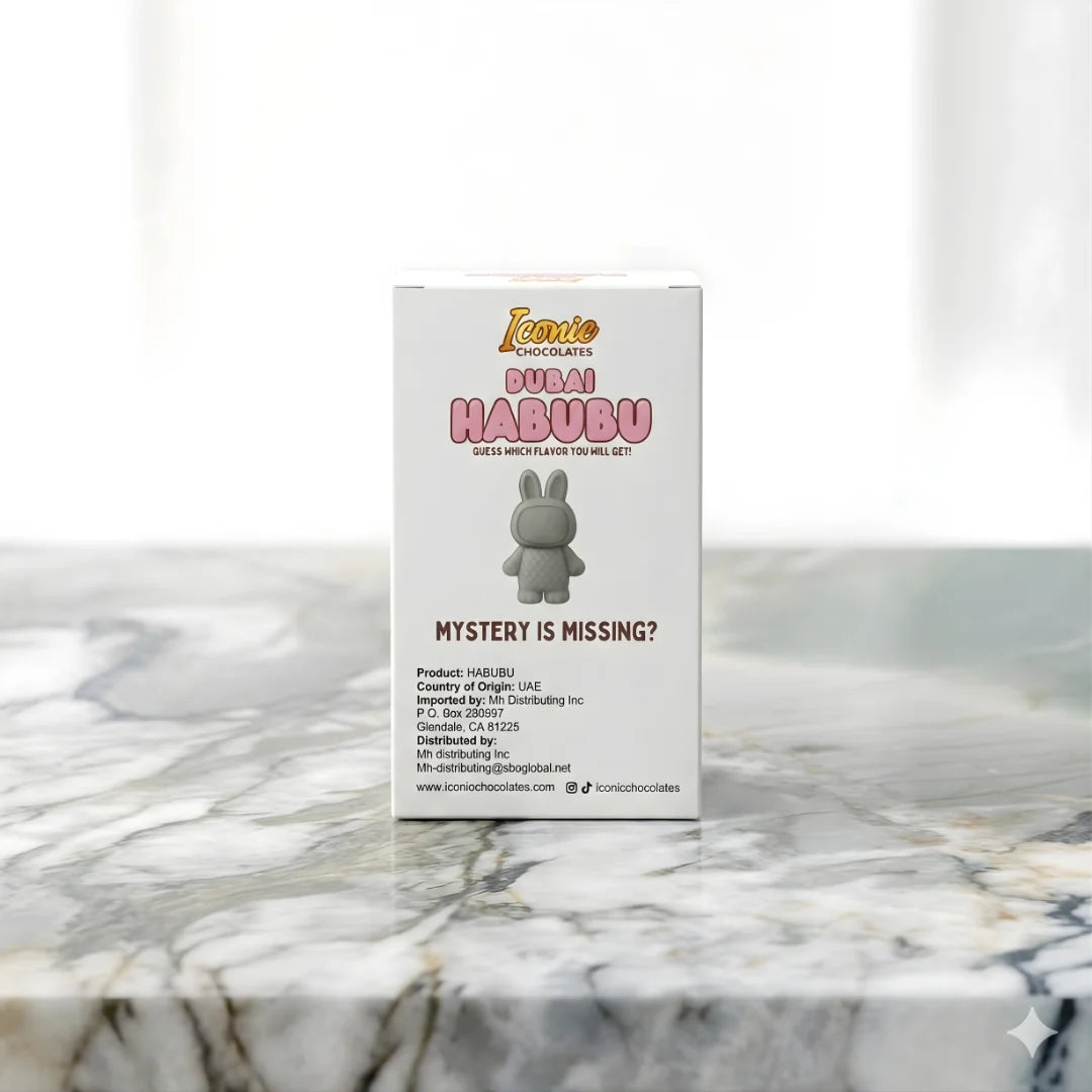 Iconic Chocolates Dubai Habubu 6-Flavors | Mix Mystery Box